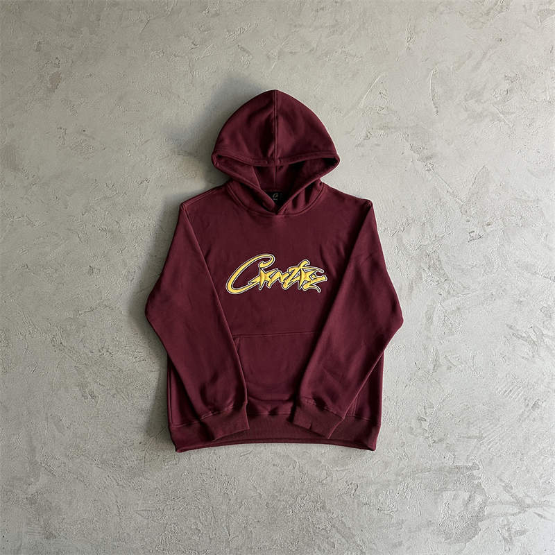 Corteiz Tracksuit Set Crtz Satin Applique Allstarz Hoodie Joggers