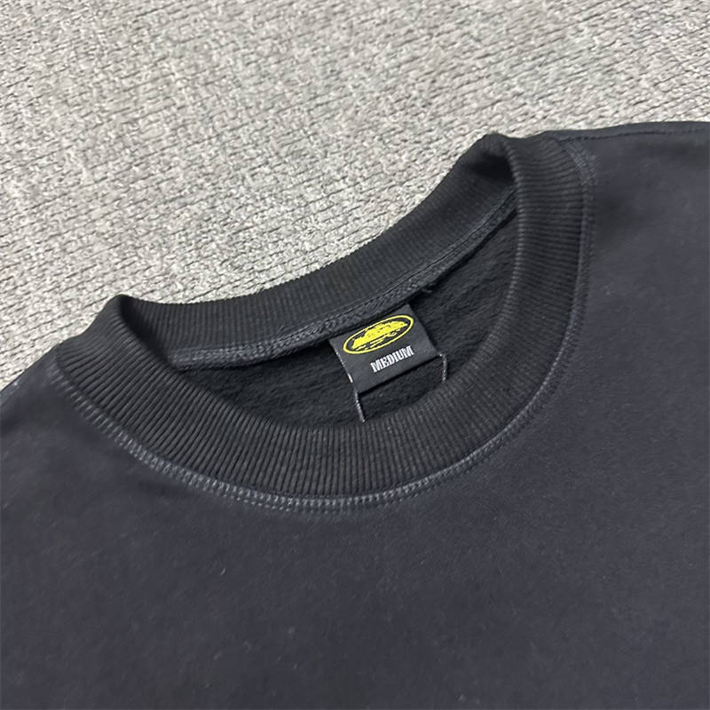 Corteiz Tops Sweatshirt Crtz Letter Print Crew Neck Longsleeve Tee