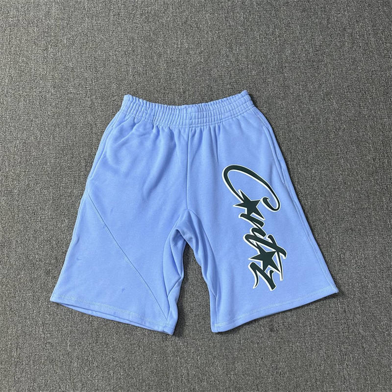 Corteiz Tshirt Longsleeve Crtz Letter Print Sweatshirt and Shorts