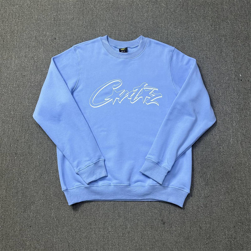 Corteiz Tops Sweatshirt Crtz Letter Print Crew Neck Longsleeve Tee