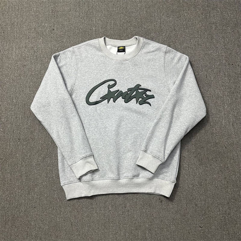 Corteiz Tshirt Longsleeve Crtz Letter Print Sweatshirt and Shorts