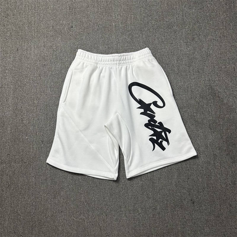 Corteiz Tshirt Longsleeve Crtz Letter Print Sweatshirt and Shorts