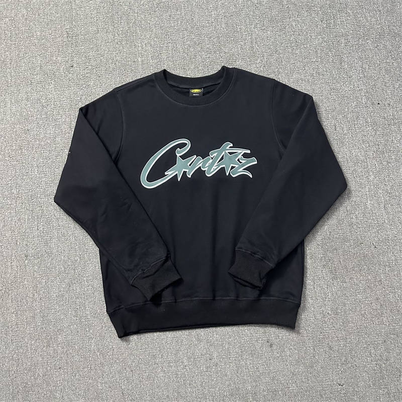 Corteiz Tshirt Longsleeve Crtz Letter Print Sweatshirt and Shorts