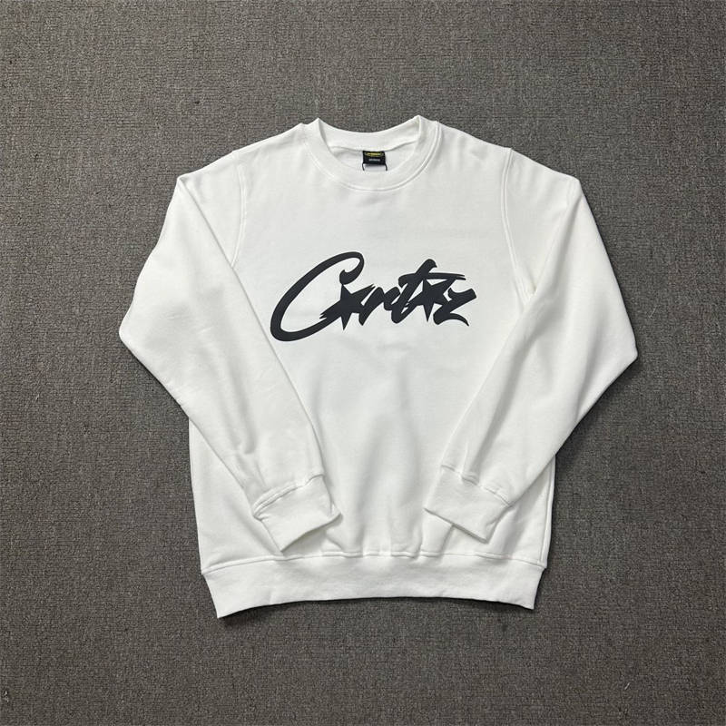 Corteiz Tshirt Longsleeve Crtz Letter Print Sweatshirt and Shorts