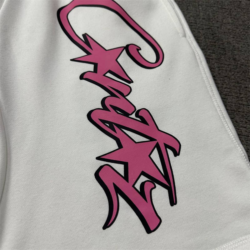 Corteiz Tshirt Longsleeve Crtz Letter Print Sweatshirt and Shorts