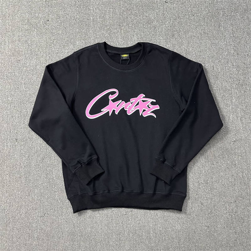 Corteiz Tshirt Longsleeve Crtz Letter Print Sweatshirt and Shorts