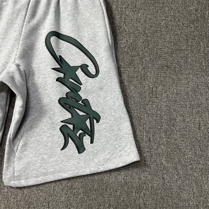 Corteiz Tshirt Longsleeve Crtz Letter Print Sweatshirt and Shorts