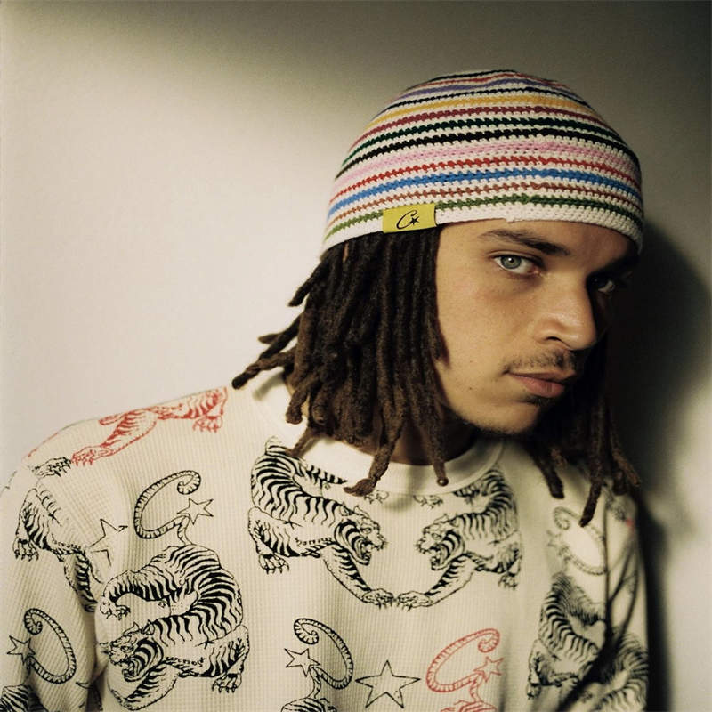 Corteiz Tiger Top | CRTZ Waffle Knitwear | Premium Long Sleeve Top