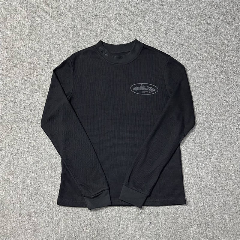 Corteiz Alcatraz Top Waffle Longsleeve Crtz Knit Jumpers