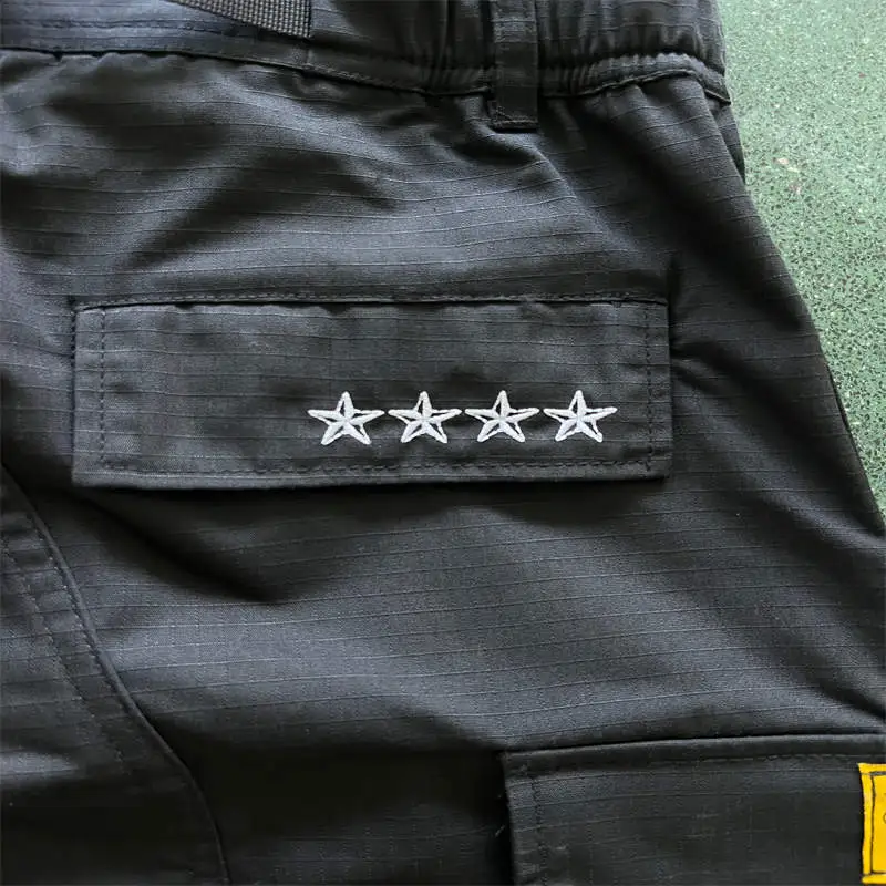 Corteiz Cargos Pants Crtz Alcatraz Logo Print Trousers Collection