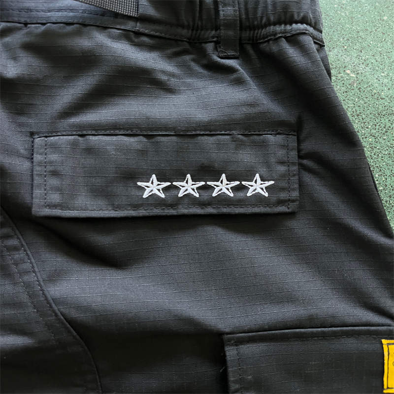 Corteiz Cargos Pants Crtz Alcatraz Logo Print Trousers Collection