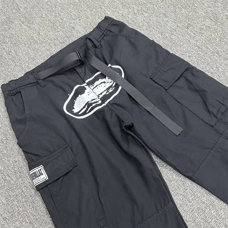 Corteiz Cargos Pants Crtz Alcatraz Logo Print Trousers Collection