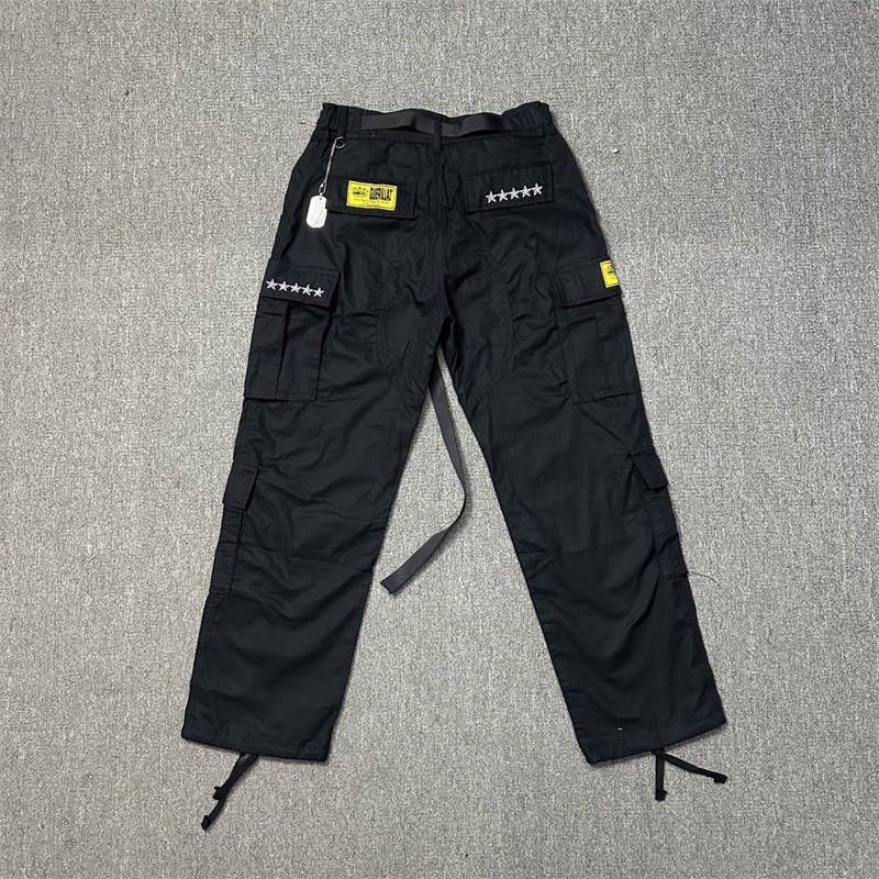 Corteiz Cargos Pants Crtz Alcatraz Logo Print Trousers Collection