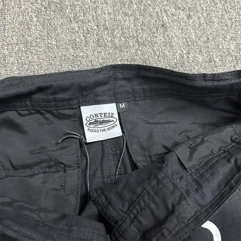 Corteiz Cargos Pants Crtz Alcatraz Logo Print Trousers Collection