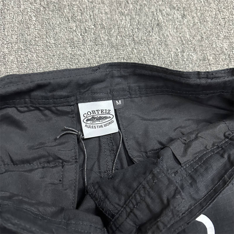 Corteiz Cargos Pants Crtz Alcatraz Logo Print Trousers Collection