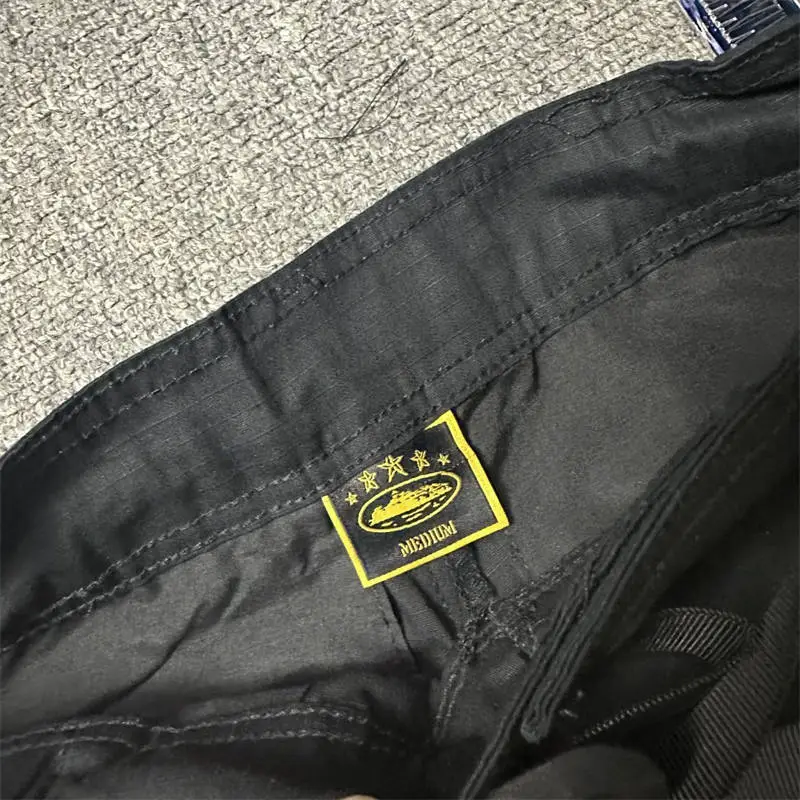 Corteiz Cargos Pants Crtz Alcatraz Logo Print Trousers Collection