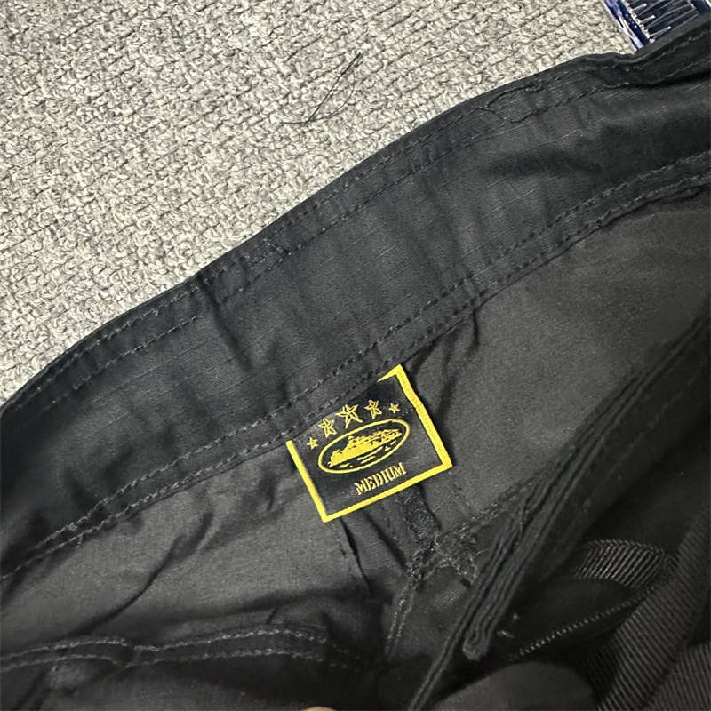 Corteiz Cargos Pants Crtz Alcatraz Logo Print Trousers Collection