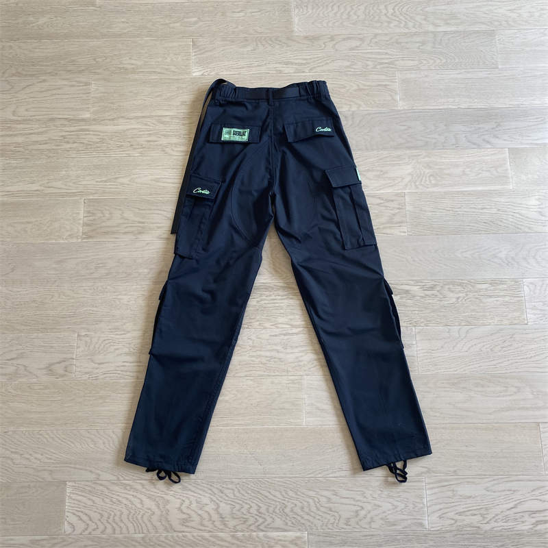 Corteiz Cargos Pants Crtz Alcatraz Logo Print Trousers Collection