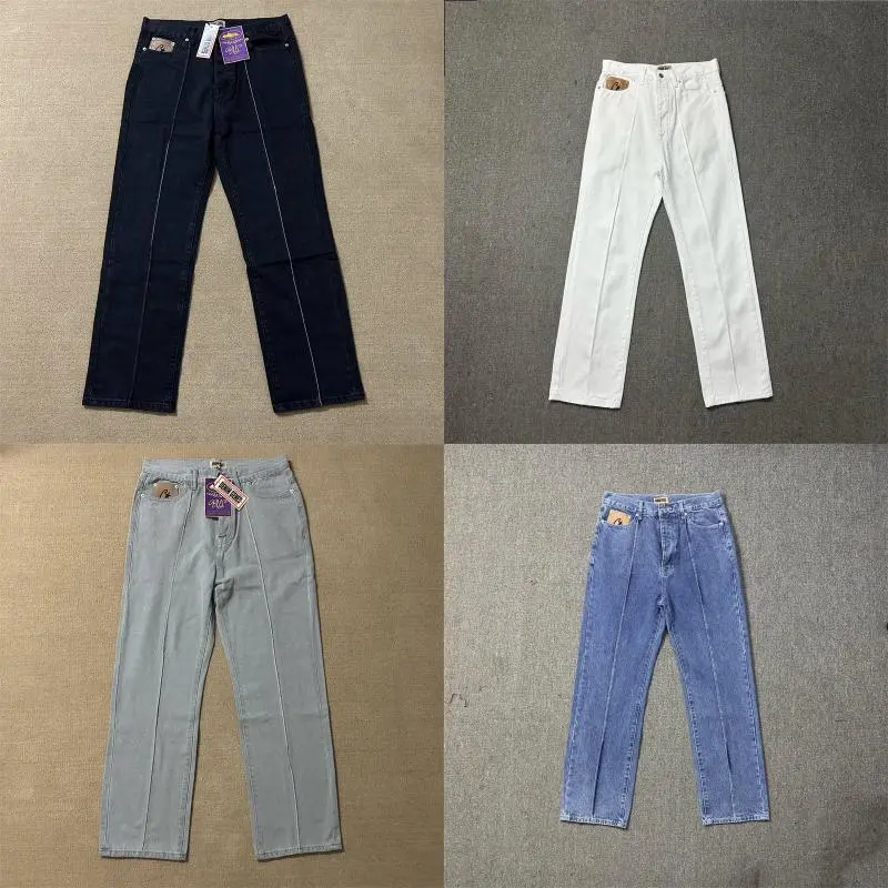 Corteiz Denim Jeans Crtz Alcatraz C Star Pants Collection Front