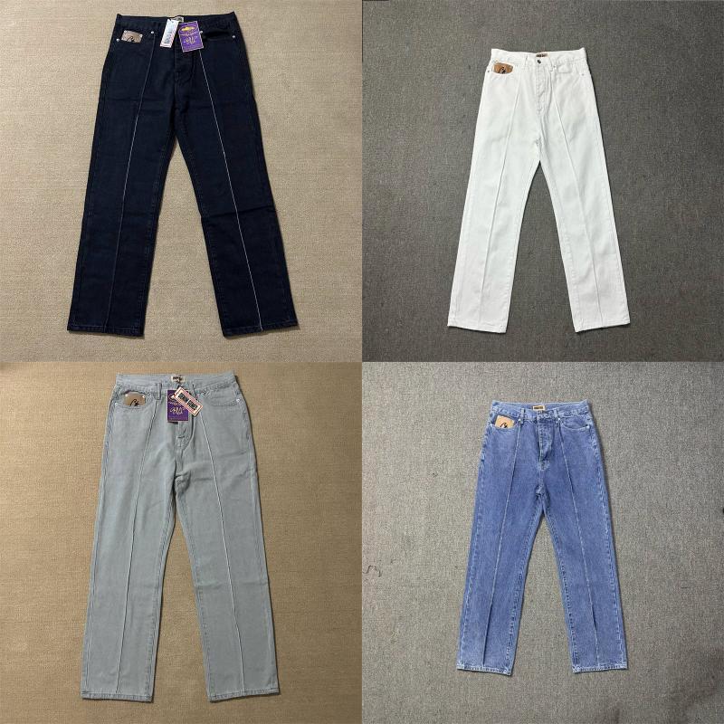 Corteiz Denim Jeans Crtz Alcatraz C Star Pants Collection Front