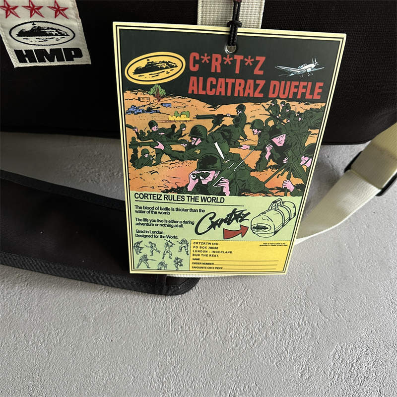 Corteiz Duffle Bag Crtz Hmp Alcatraz Travel Bags Collection