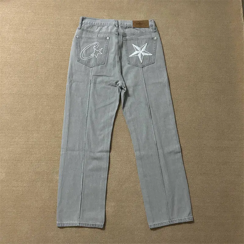 Corteiz Denim Jeans Crtz Alcatraz C Star Pants Collection