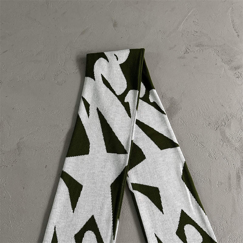 Corteiz Scarf Crtz Jacquard Knit Shawl