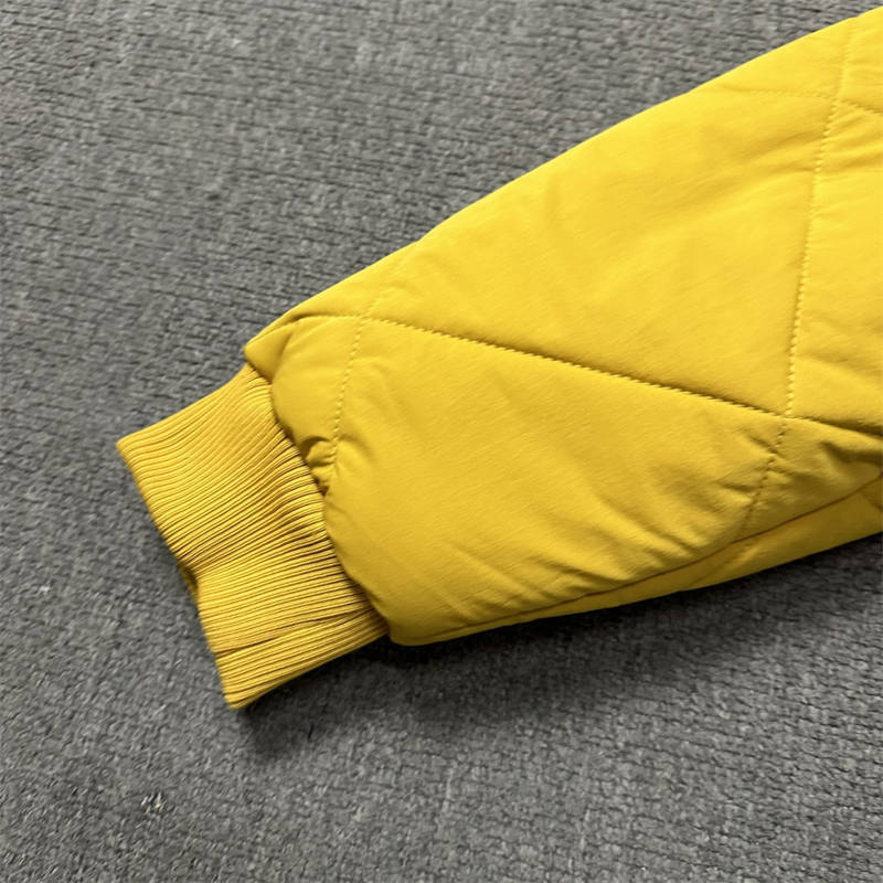 Corteiz Puffer Crtz Olde English Quilted Bomber Jacket
