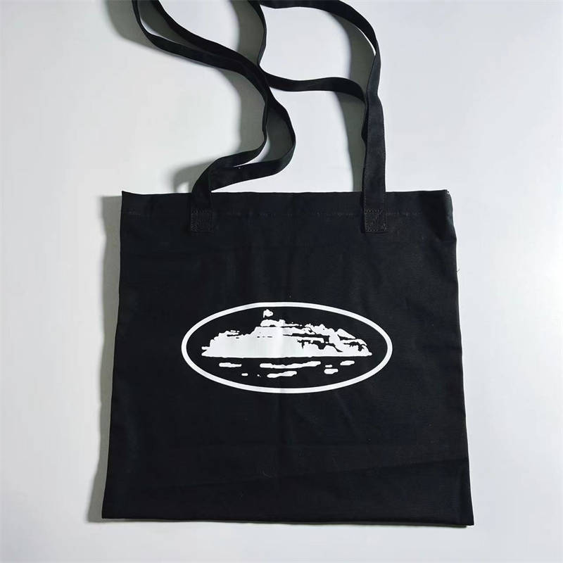 Corteiz Tote Bag Crtz Alcatraz Print Single Shoulder Bags