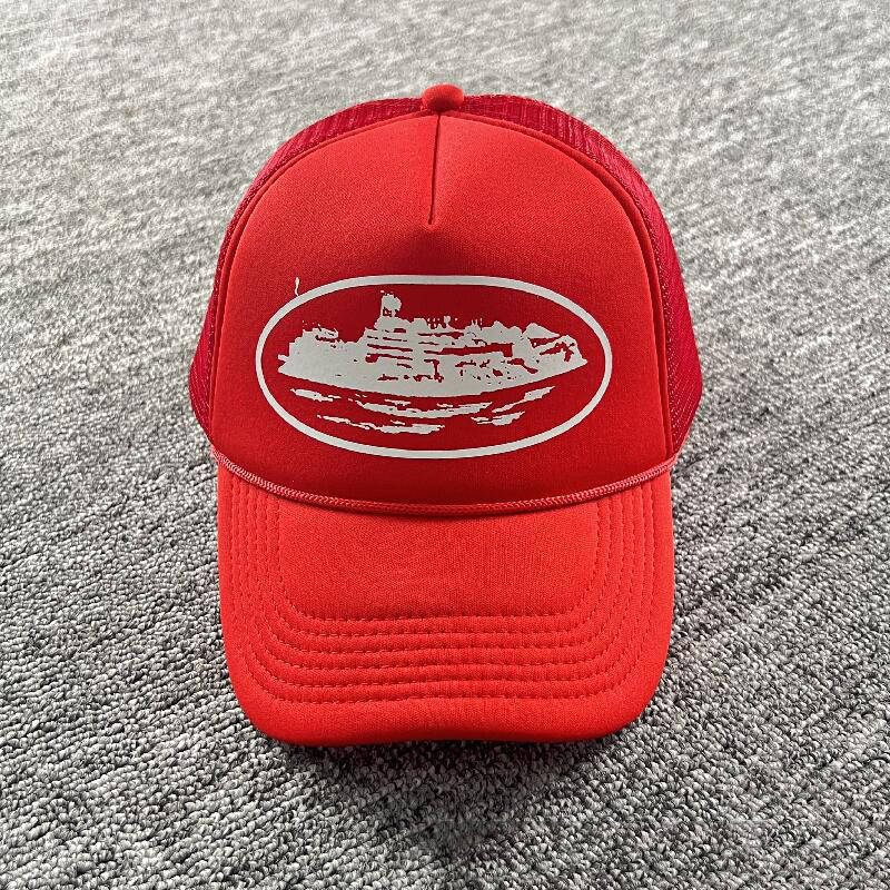 Corteiz Hat Crtz Alcatraz Print Trucker Cap Collection