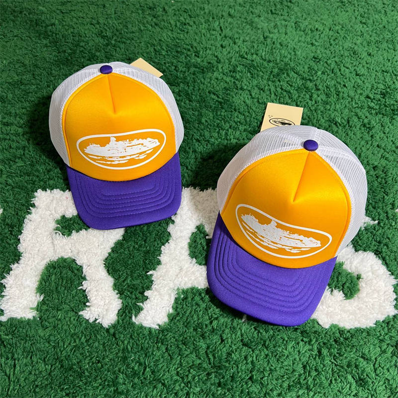 Corteiz Hat Crtz Alcatraz Print Trucker Cap Collection