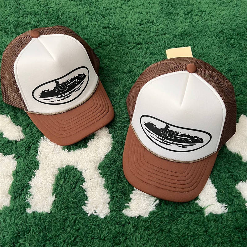 Corteiz Hat Crtz Alcatraz Print Trucker Cap Collection
