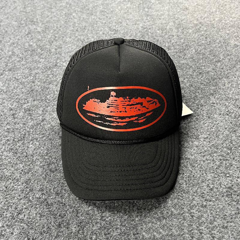Corteiz Hat Crtz Alcatraz Print Trucker Cap Collection