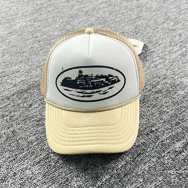 Corteiz Hat Crtz Alcatraz Print Trucker Cap Collection