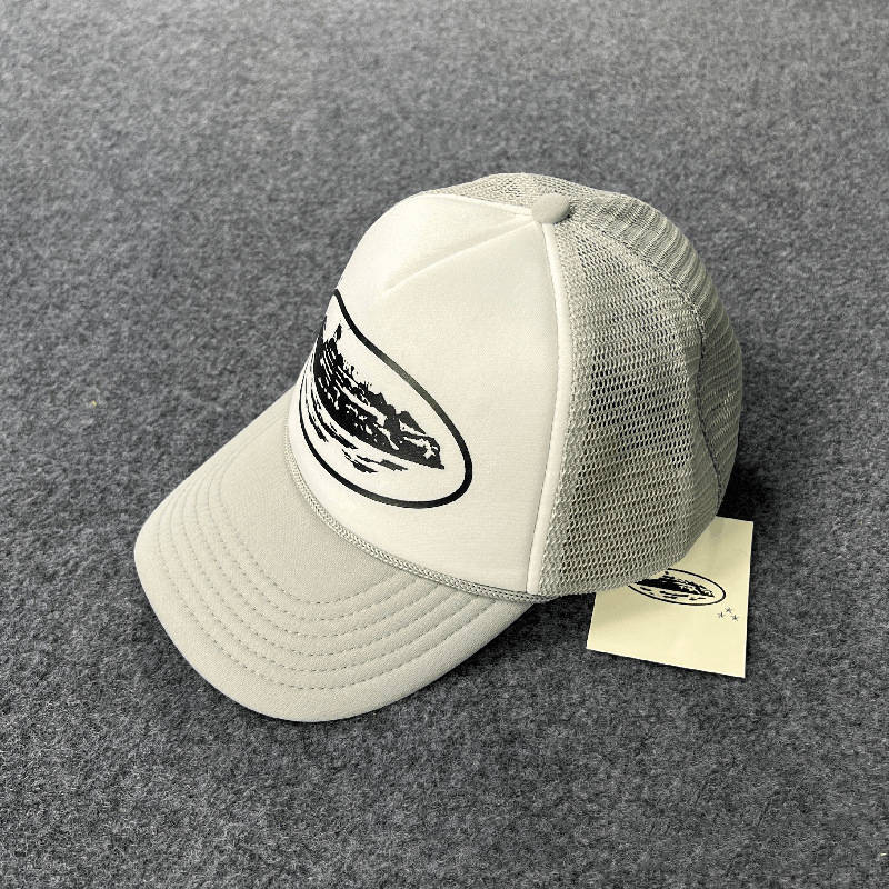 Corteiz Hat Crtz Alcatraz Print Trucker Cap Collection