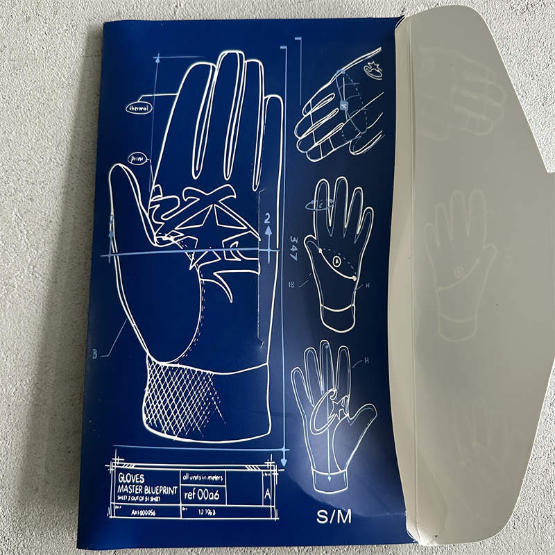Corteiz Gloves Crtz Alcatraz Genuine Cowhide Leather Mitten
