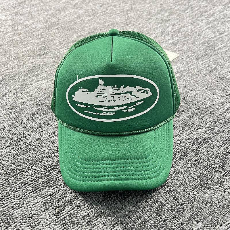 Corteiz Hat Crtz Alcatraz Print Trucker Cap Collection