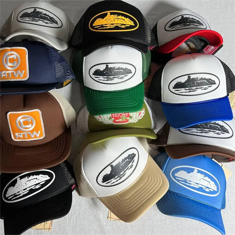 Corteiz Alcatraz print trucker cap product view