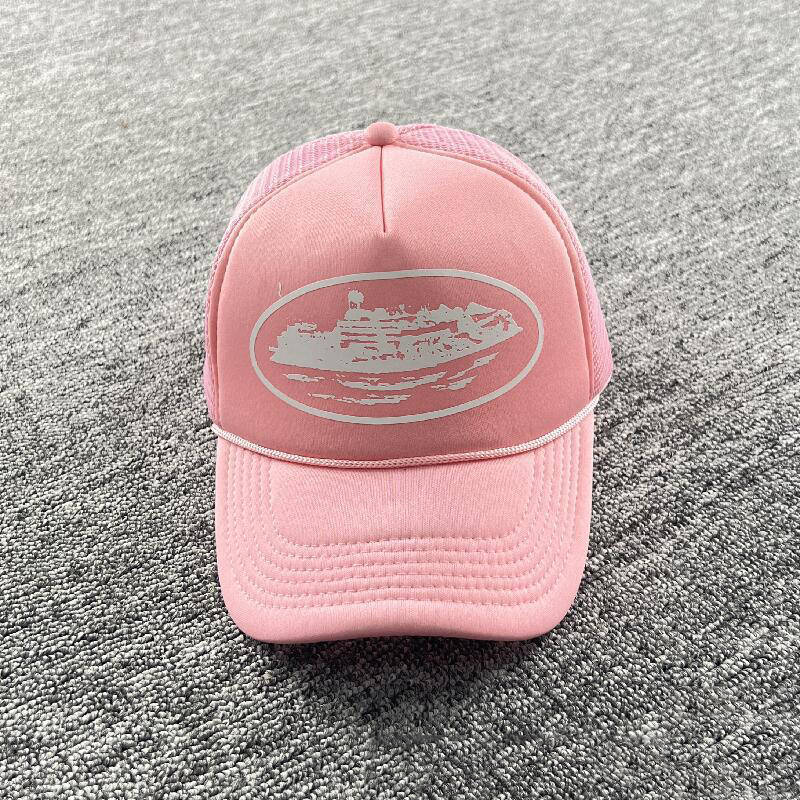 Corteiz Hat Crtz Alcatraz Print Trucker Cap Collection
