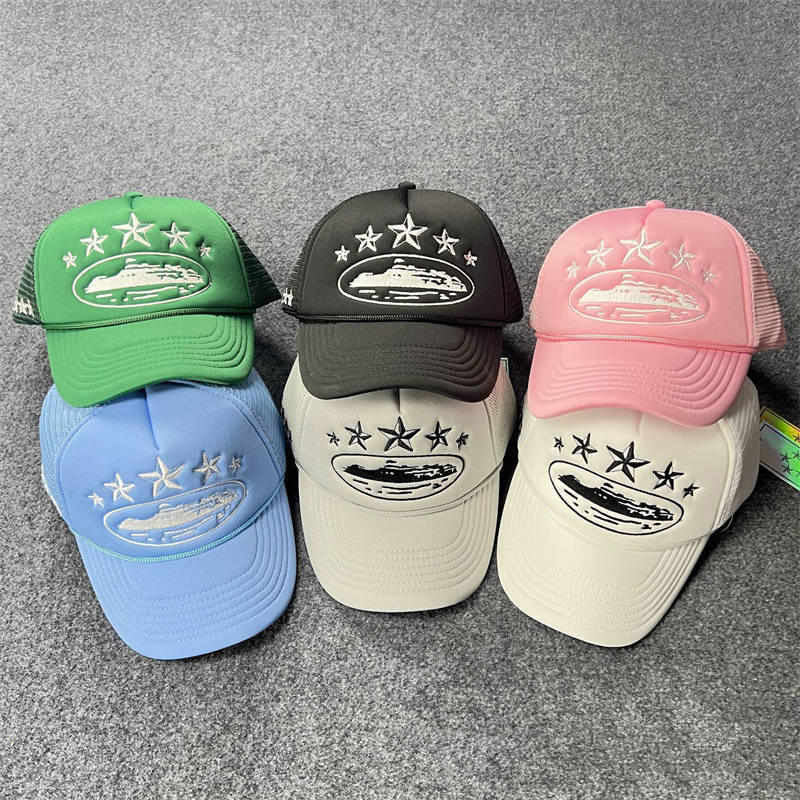 Corteiz Cap Crtz 5 Starz Alcatraz Trucker Hat Collection