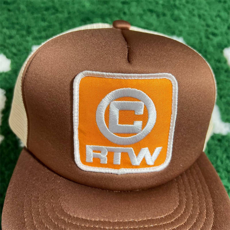 Corteiz Box Trucker Hat Crtz Rtw Embroider Peaked Cap Collection