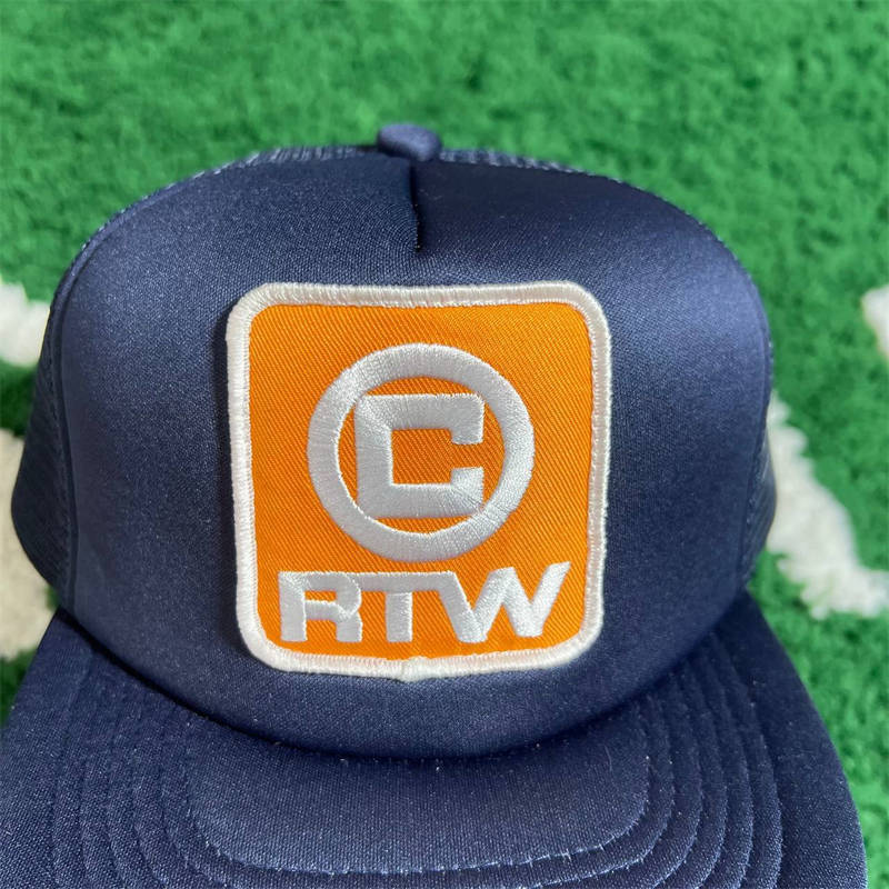 Corteiz Box Trucker Hat Crtz Rtw Embroider Peaked Cap Collection