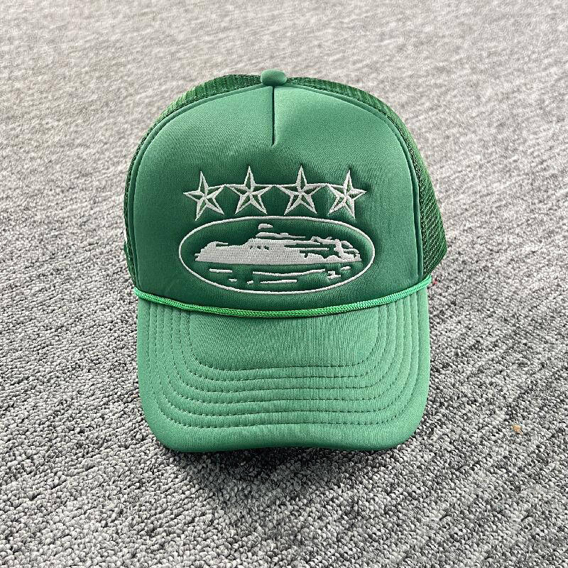 Corteiz Trucker Hat Crtz 4Starz Alcatraz Embroider Cap Collection