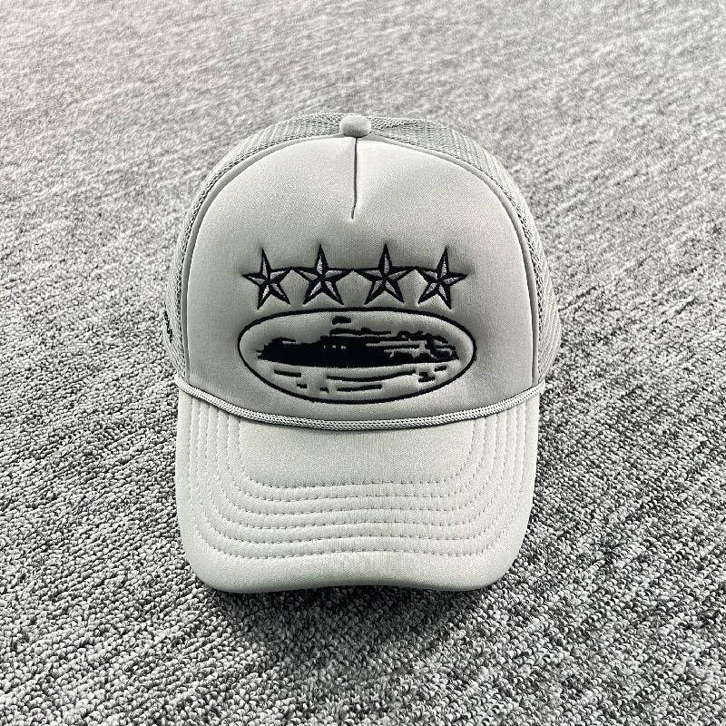 Corteiz Trucker Hat Crtz 4Starz Alcatraz Embroider Cap Collection