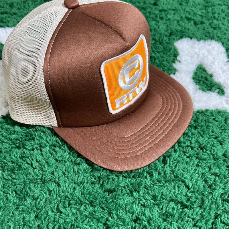 Corteiz Box Trucker Hat Crtz Rtw Embroider Peaked Cap Collection
