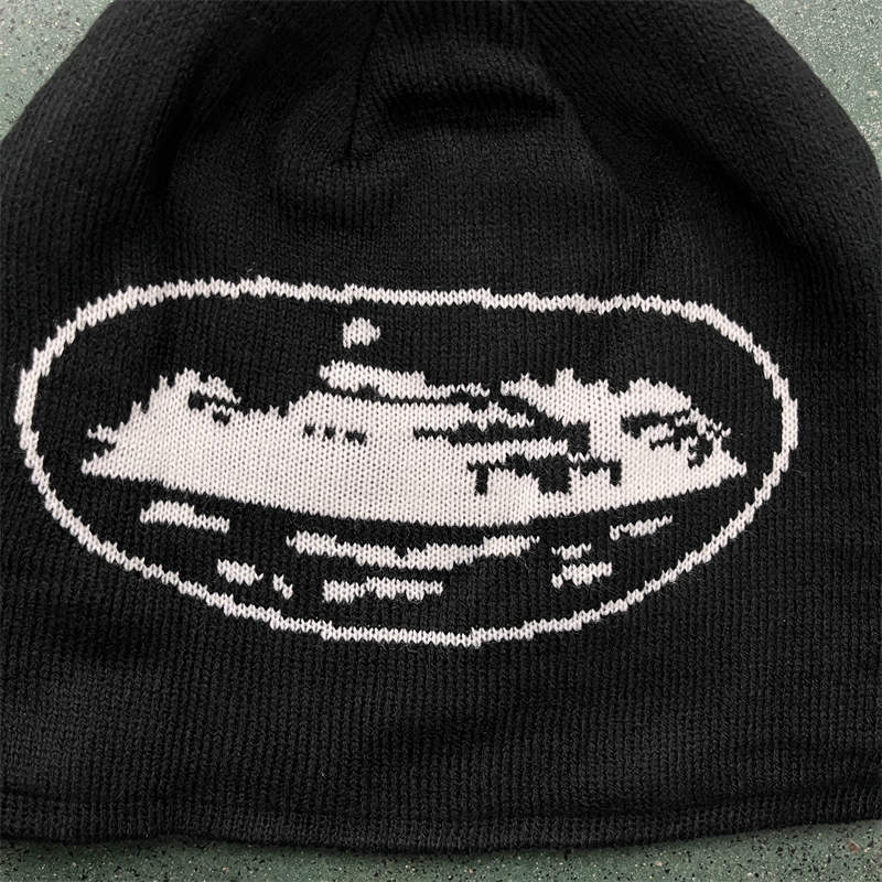 Corteiz Beanie​ Crtz Alcatraz Skully Collection