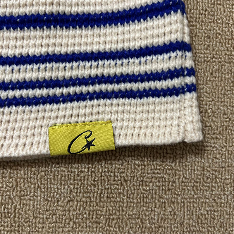 Corteiz Crochet Beanie Crtz Striped Knit Hat