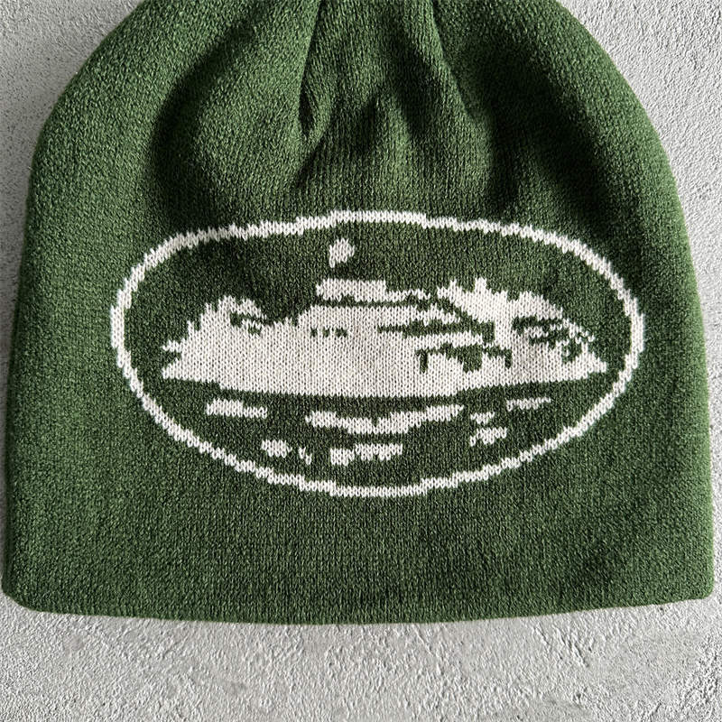 Corteiz Beanie​ Crtz Alcatraz Skully Collection