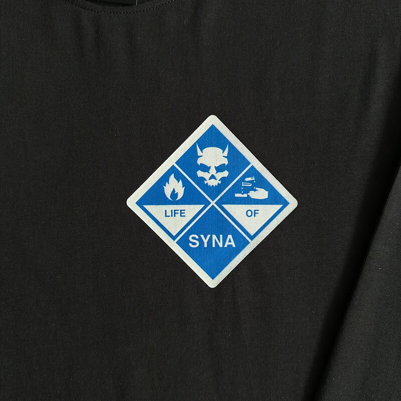 Syna World Long Sleeve T Shirt Synaworld Hazard Tee