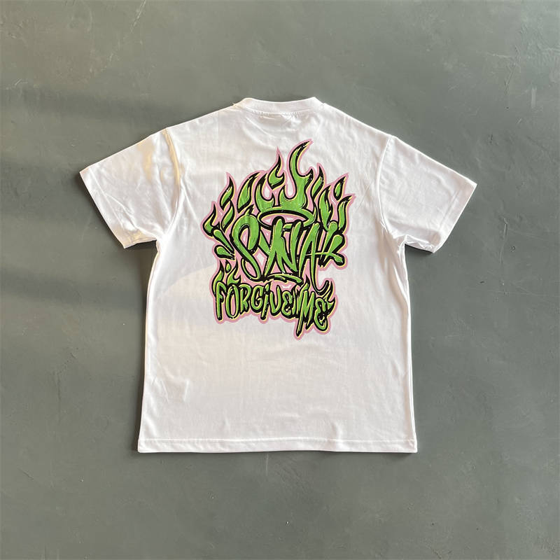 Syna World Forgive Me T shirt Synaworld Logo Flame Tee